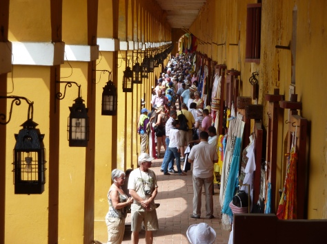 Shopping at Cartagena