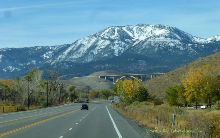 Highway 395 outside of Sparks, Nevada