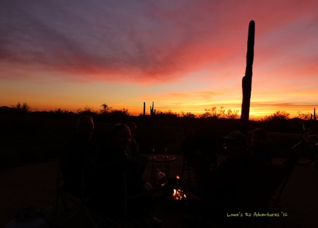 Sunset at Cave Creek