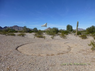 Golfing in the desert? Not us!