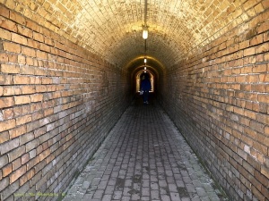 Preserved original tunnel in bricks
