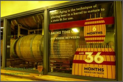 Aging beer in wood barrels adds complexity to the flavor