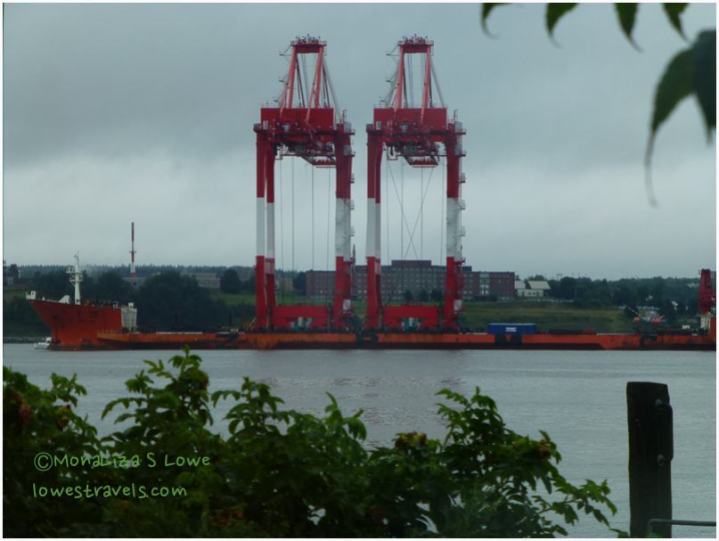 Giant Cranes, Halifax Harbour