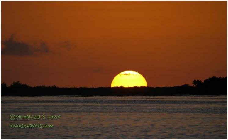 Sunset at the Keys