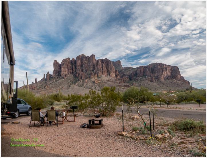 Lost Dutchman State Park, Site 44- Superstition Mountains