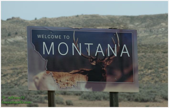 Welcome Sign Montana
