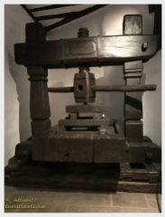 A 1767 wine press