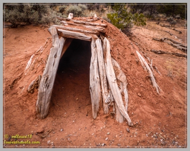 Sweat House - a small Navajo sauna