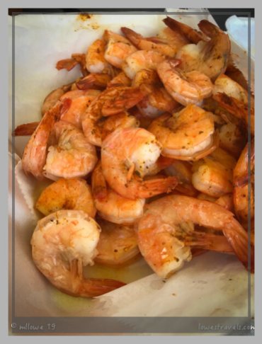 Tasty and sweet shrimp